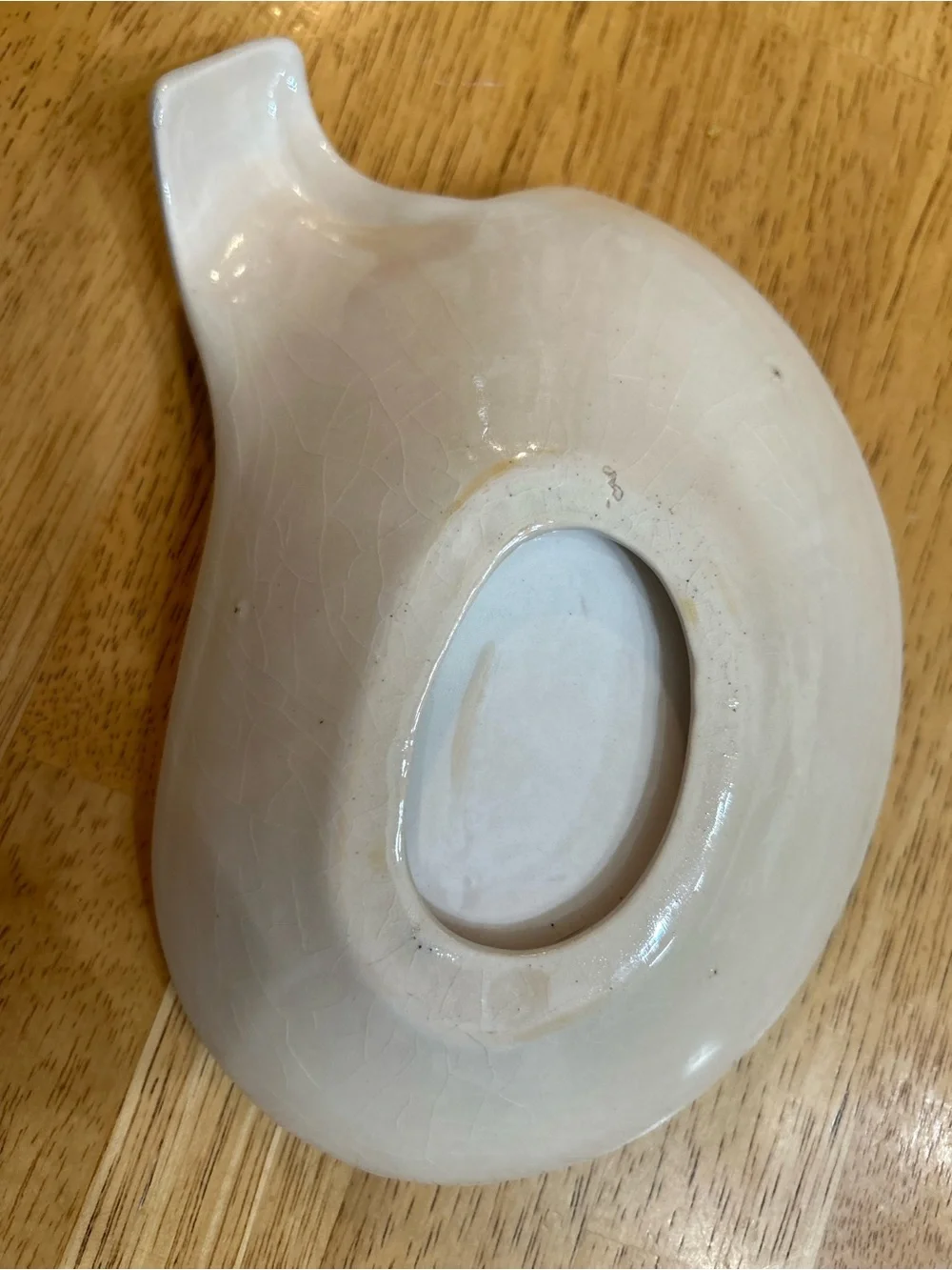 Hand-Painted White Ceramic Bird Dish – Decorative Birds Design